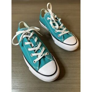 Converse All Star Sneaker Low Top Shoe Teal Men 4 Women 6 Canvas NEW No Box